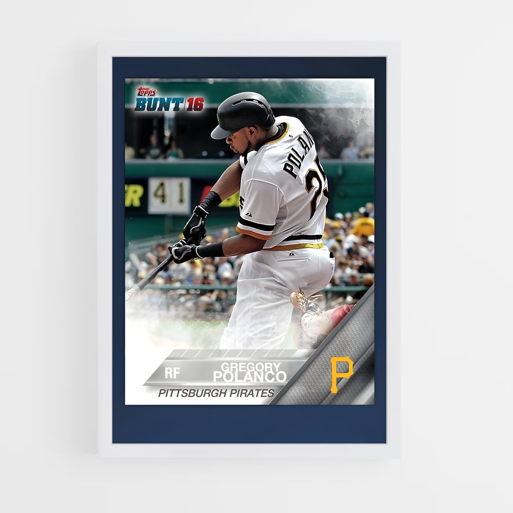 Poster Swing King – affiche Baseball (vue 3)